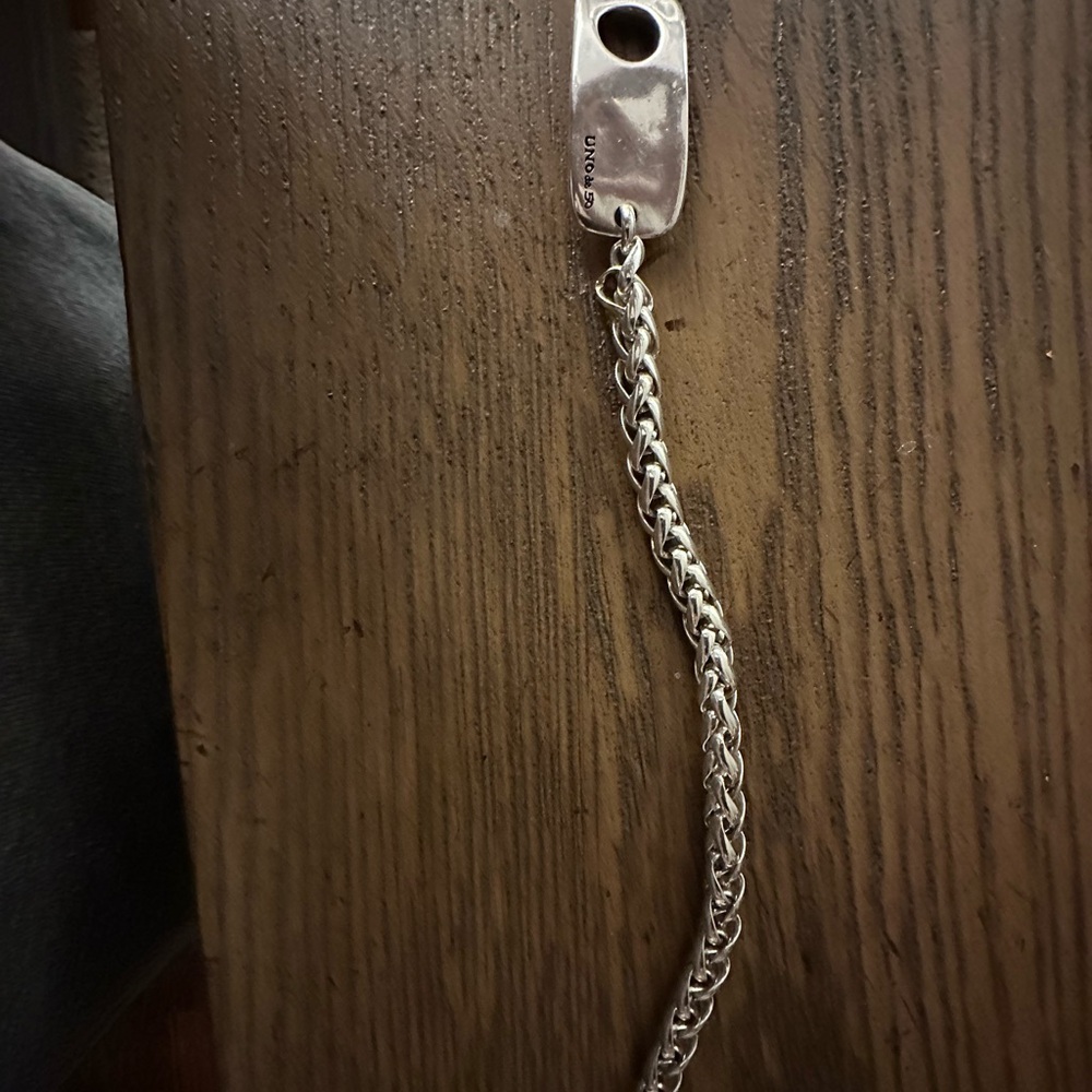 Uno de 50 sterling bracelet 8”
